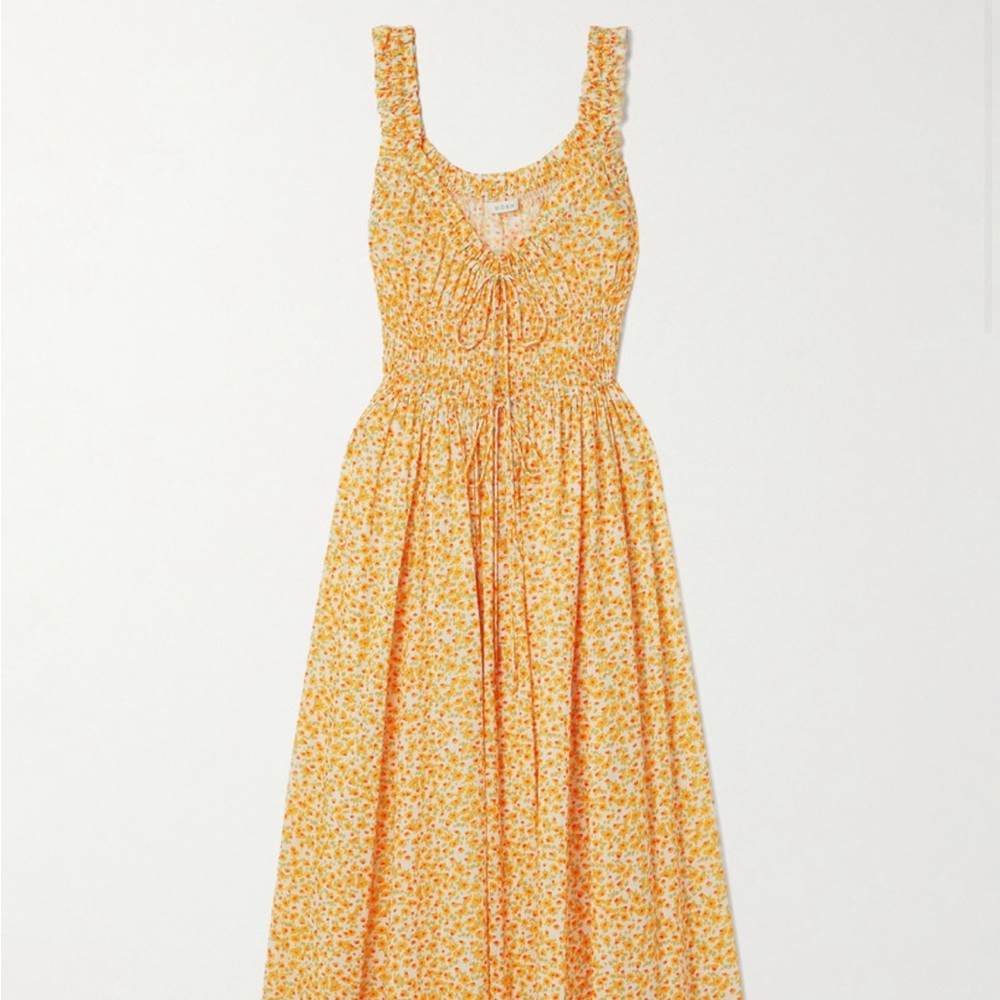 Doen Emmaretta Floral Print Midi Dress